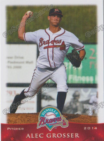 2014 Danville Braves Alec Grosser