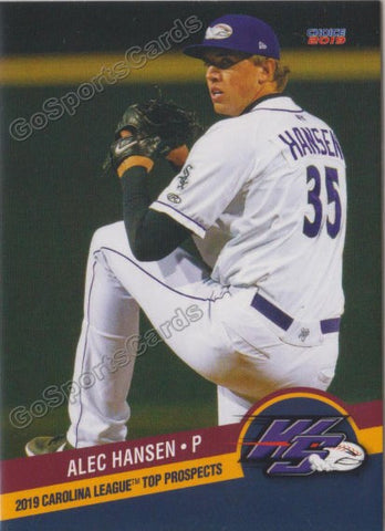 2019 Carolina League Top Prospects Alec Hansen