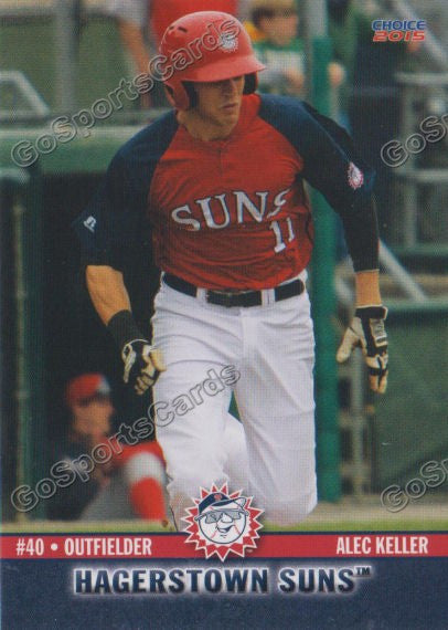 2015 Hagerstown Suns Alec Keller