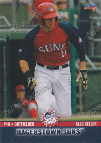 2015 Hagerstown Suns Alec Keller