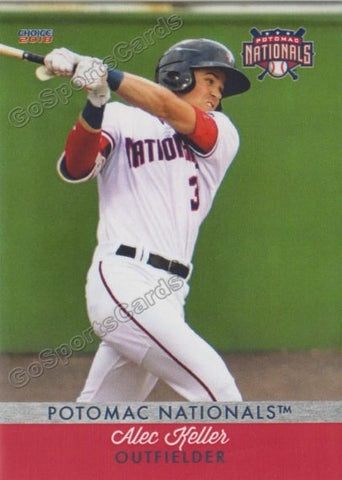 2018 Potomac Nationals Alec Keller