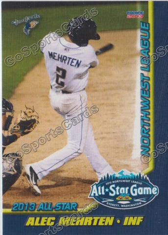 2013 Northwest League All Star Alec Mehrten