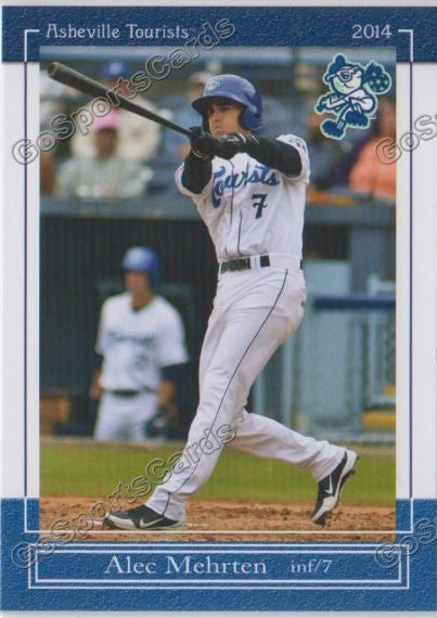 2014 Asheville Tourists Alec Mehrten