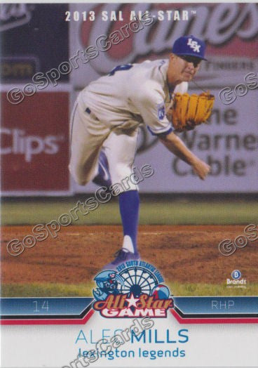 2013 South Atlantic League All Star SAL SD Alec Mills