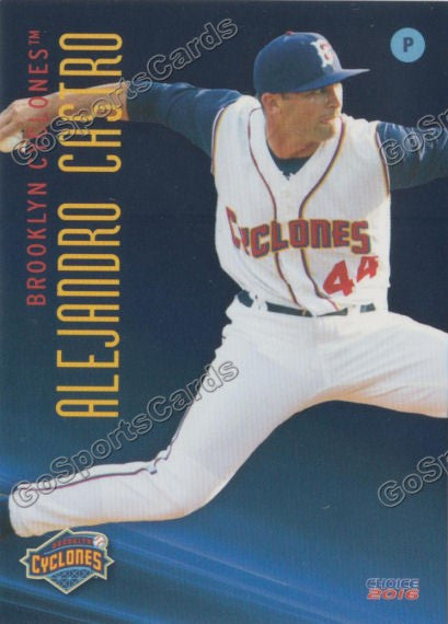 2016 Brooklyn Cyclones Alejandro Castro