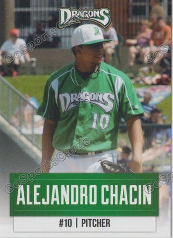 2015 Dayton Dragons Alejandro Chacin