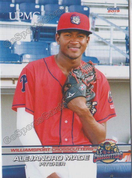 2019 Williamsport Crosscutters Alejandro Made