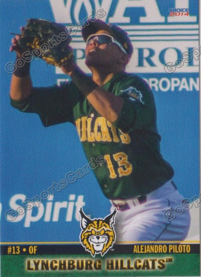 2014 Lynchburg HillCats Alejandro Piloto