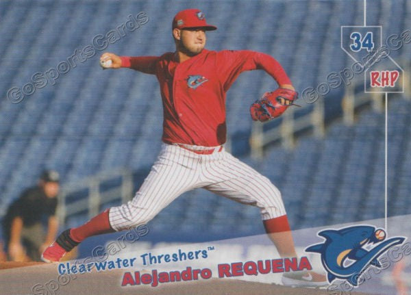 2019 Clearwater Threshers Alejandro Requena