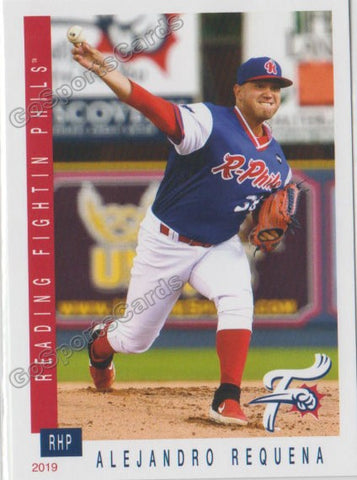 2019 Reading Fightin Phils Update Alejandro Requena