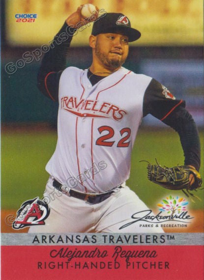 2021 Arkansas Travelers Alejandro Requena