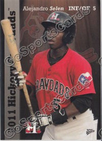 2011 Hickory Crawdads Alejandro Selen