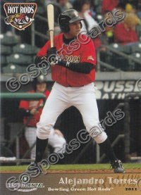 2011 Bowling Green Hot Rods Alejandro Torres