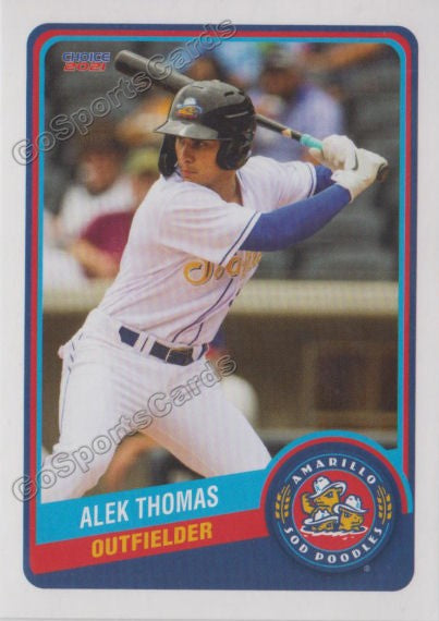 2021 Amarillo Sod Poodles Alek Thomas