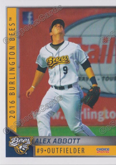 2016 Burlington Bees Alex Abbott