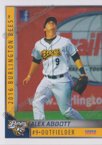 2016 Burlington Bees Alex Abbott
