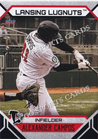 2023 Lansing Lugnuts Alexander Campos