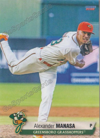 2021 Greensboro Grasshoppers Alexander Alex Manasa