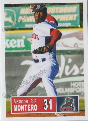 2018 Lowell Spinners Alexander Montero