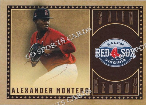 2022 Salem Red Sox Alexander Montero