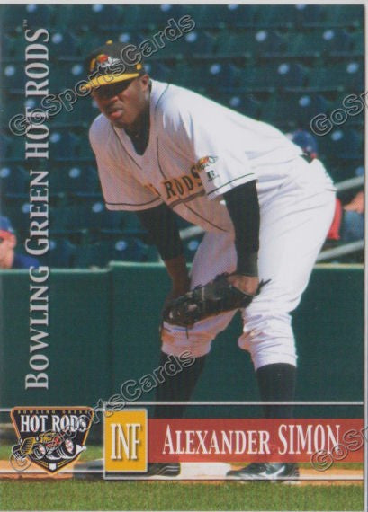 2014 Bowling Green Hot Rods Alexander Simon