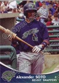 2009 Beloit Snappers Alexander Soto