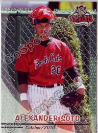 2010 New Britain Rock Cats Alexander Soto