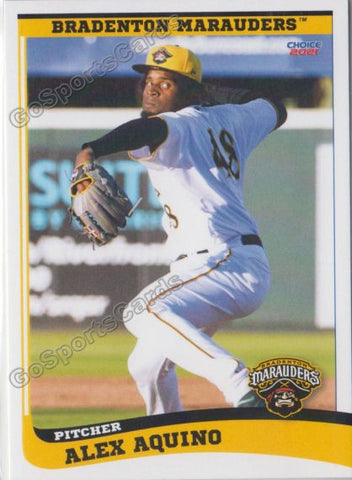 2021 Bradenton Marauders Alex Aquino
