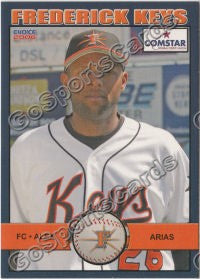 2006 Frederick Keys SGA Alex Arias