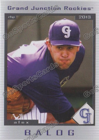 2013 Grand Junction Rockies Alex Balog