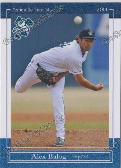 2014 Asheville Tourists Alex Balog