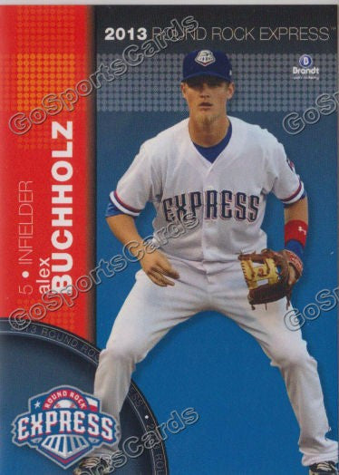 2013 Round Rock Express Alex Buchholz