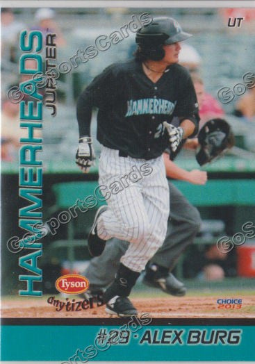 2013 Jupiter Hammerheads Alex Burg