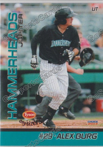 2013 Jupiter Hammerheads Alex Burg