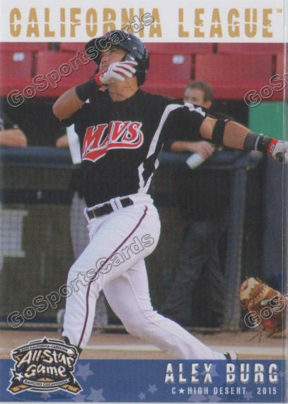 2015 California League All Star Alex Burg