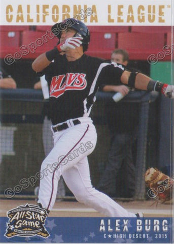 2015 California League All Star Alex Burg