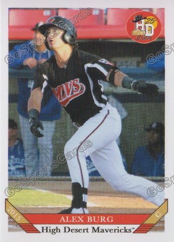 2015 High Desert Mavericks Alex Burg