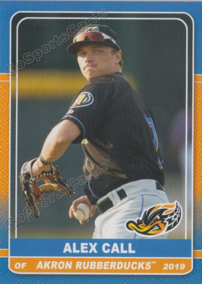 2019 Akron Rubberducks Alex Call