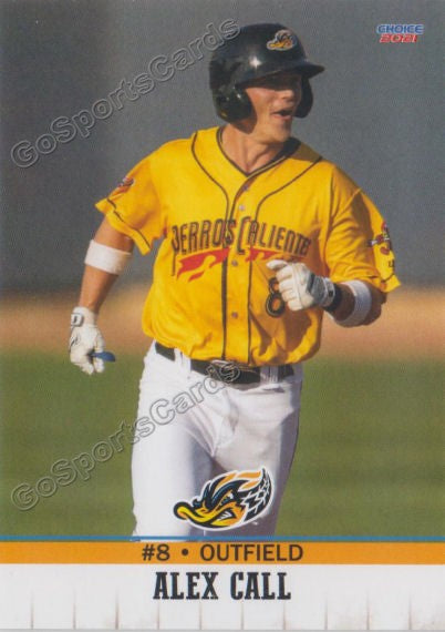 2021 Akron RubberDucks Alex Call