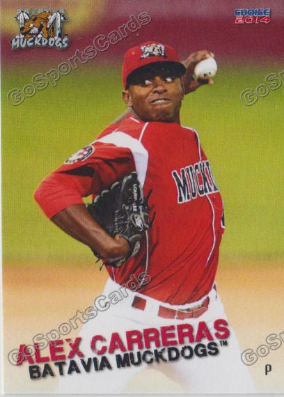 2014 Batavia Muckdogs Alex Carreras