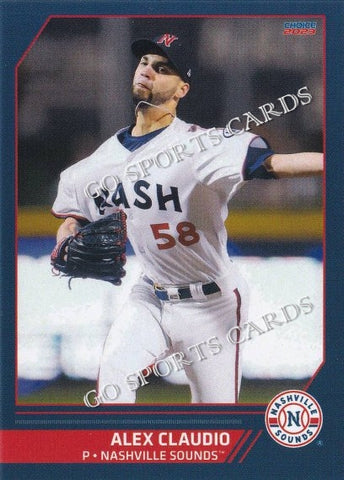 2023 Nashville Sounds Alex Claudio