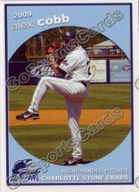 2009 Charlotte Stone Crabs Alex Cobb