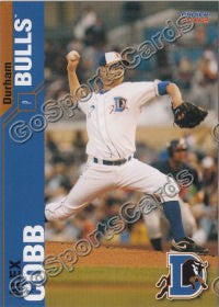 2012 Durham Bulls Alex Cobb