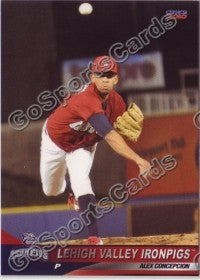 2010 Lehigh Valley IronPigs Alex Concepcion