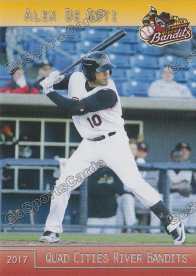2017 Quad Cities River Bandits Alex De Goti