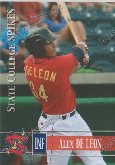 2014 State College Spikes Alex De Leon