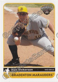 2012 Bradenton Marauders Alex Dickerson