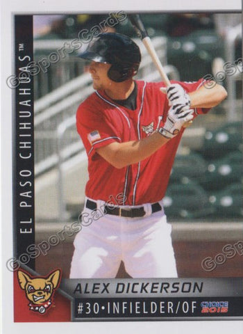 2015 El Paso Chihuahuas Alex Dickerson