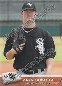 2009 Bristol White Sox Alex Farotto