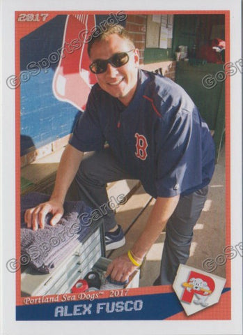 2017 Portland Sea Dogs Alex Fusco